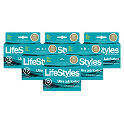 6 Pack Lifestyles Ultra Lubricated - 