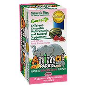 Animal Parade Watermelon Flavor Chewables - 