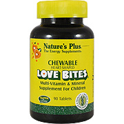 Love Bites Children's Chewable Multi-Vitamin and Mineral - 