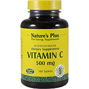 Vitamin C 500 mg Sustained Release Rose Hips - 