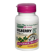 Herbal Actives Bilberry 100 mg Extended Release - 
