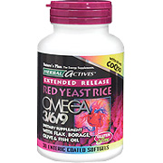 Herbal Actives Red Yeast Rice Omega 3/6/9 Extended Release - 