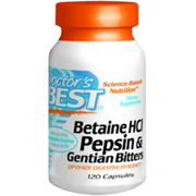 Betaine HCI Pepsin & Gentian Bitters - 