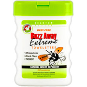 Buzz Away Extreme Repellent Pop-Up Towelette Dispenser - 