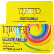 Trustex Extra Strenght Assorted Colors - 