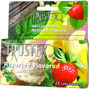 Trustex Non Lubricated Assorted Flavored - 