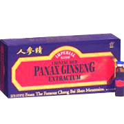 Chinese Red Panax Ginseng Extractum Vials - 