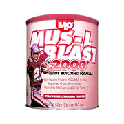 Mus L Blast 2000+ Strawberry Banana Powder - 