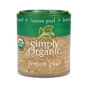 Lemon Peel, Granules Certified Organic - 