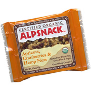 Apricots & Cranberries Certified Organic Energy Bar Dairy, Gluten & Wheat Free - 