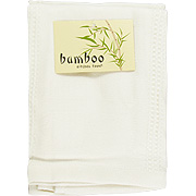 Textiles White Bamboo Dish Cloths 15'' x 15'' - 