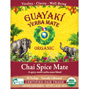 100% Organic Chai Spice Mate Tea Bags - 