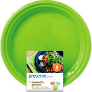 On The Go Plate Green Apple Large - 