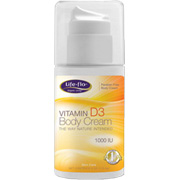 Vitamin D3 Body Cream 1,000 I.U. 4 oz. - 
