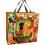 Shoppers Farm Fresh Reusable Tote Bags 16'' x 15'' - 