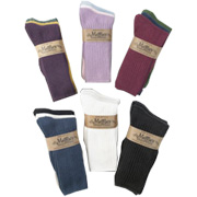 Socks Natural Crew Tri-Packs Size 9-11 - 