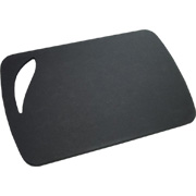 Kitchen Supplies Prep Board 12 3/4'' x 8 1/3'', Olive Black Paperstone Cutting Boards - 