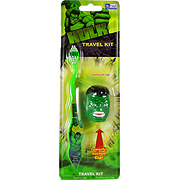 The Incredible Hulk Toothbrush Travel Kit - 