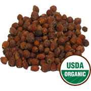 Hawthorn Berries Whole, Certified Organic - 