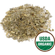 Wormwood Herb, Cut & Sifted, Certified Organic - 