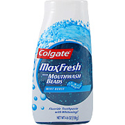 MaxFresh w/ Mouthwash Beads Mint Burst - 