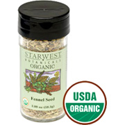 Organic Fennel Seed Jar - 