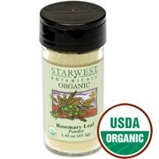 Organic Rosemary Leaf Powder Jar - 