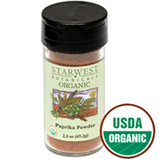 Organic Paprika Powder Jar - 