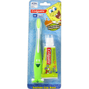 Spongebob Squarepants Colgate Toothpaste & Toothbrush - 