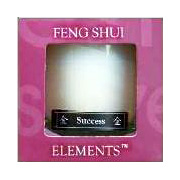 Metal/Success Feng Shui Palm Wax Candle - 