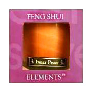 Earth/Inner Peace Feng Shui Palm Wax Candle - 