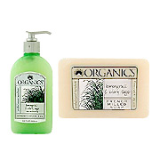 Organic Lemongrass Clary Sage Shrink Shave Gel & Bar Soap - 
