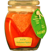 Autumn Spice Square Glass Top Jar - 