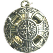 Celtic Cross Pendant Alloy Aromatherapy Jewelry - 