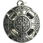 Celtic Cross Locket Aromatherapy Jewelry - 