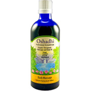 Back Massage, Organic Massage Oil - 