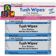 Baby Tush Wipes For Babies Travel Pack - 