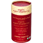 Organic English Breakfast Loose Tea Cylinder - 