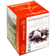Organic Mountain High Chai Single Region Tea Box - 