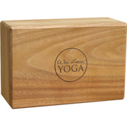 Teak 4 inch Yoga Blocks - 