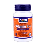 Vitamin D-3 1000 Chewable Fruit Flavor - 