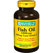 Fish Oil 1000 mg 600 mg total Omega-3 - 