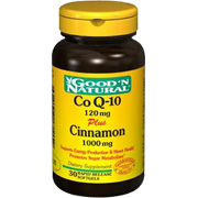 CoQ-10 120 mg plus Cinnamon 1000 mg - 
