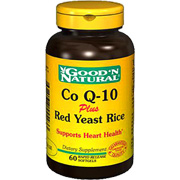 CoQ-10 60 mg & Red Yeast Rice 600 mg - 
