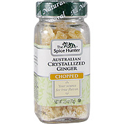 Ginger, Crystallized, Australian, Chopped - 