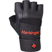 Pro-Series Wristwrap Gloves XXL Black -