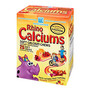 Rhino Calcium Soft Chews Fruit - 