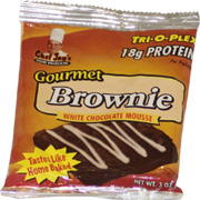 Tri-O-Plex Brownies White Chocolate Mousse -