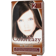ColorEazy Permanent Cream Hair Color 2 Dark Brown - 