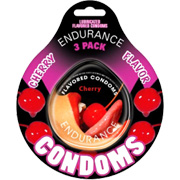 Endurance Cherrry Flavored Condoms - 